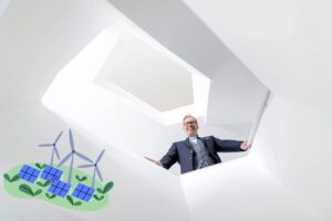 Solarpaneele auf den Dächern des Logistikzentrums in Rheinbach - Bonum Logistik